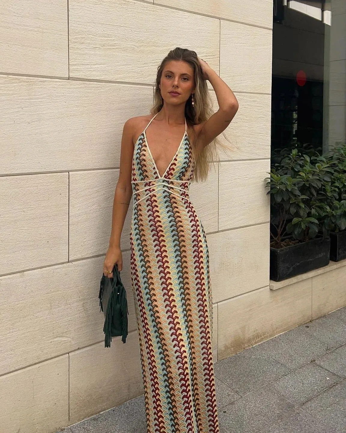 Charlotte - Boho Crochet Beach Tunic Dress