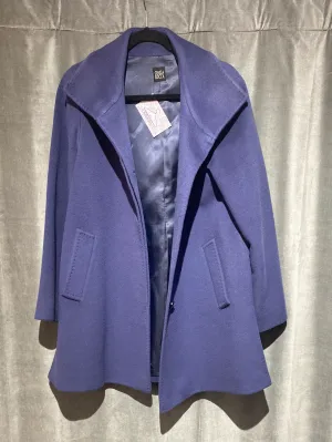 Cinzia Rocca Periwinkle 3 Button Collared Coat