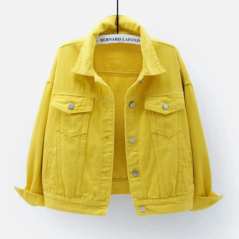 Coat Pink Jean Casual Tops