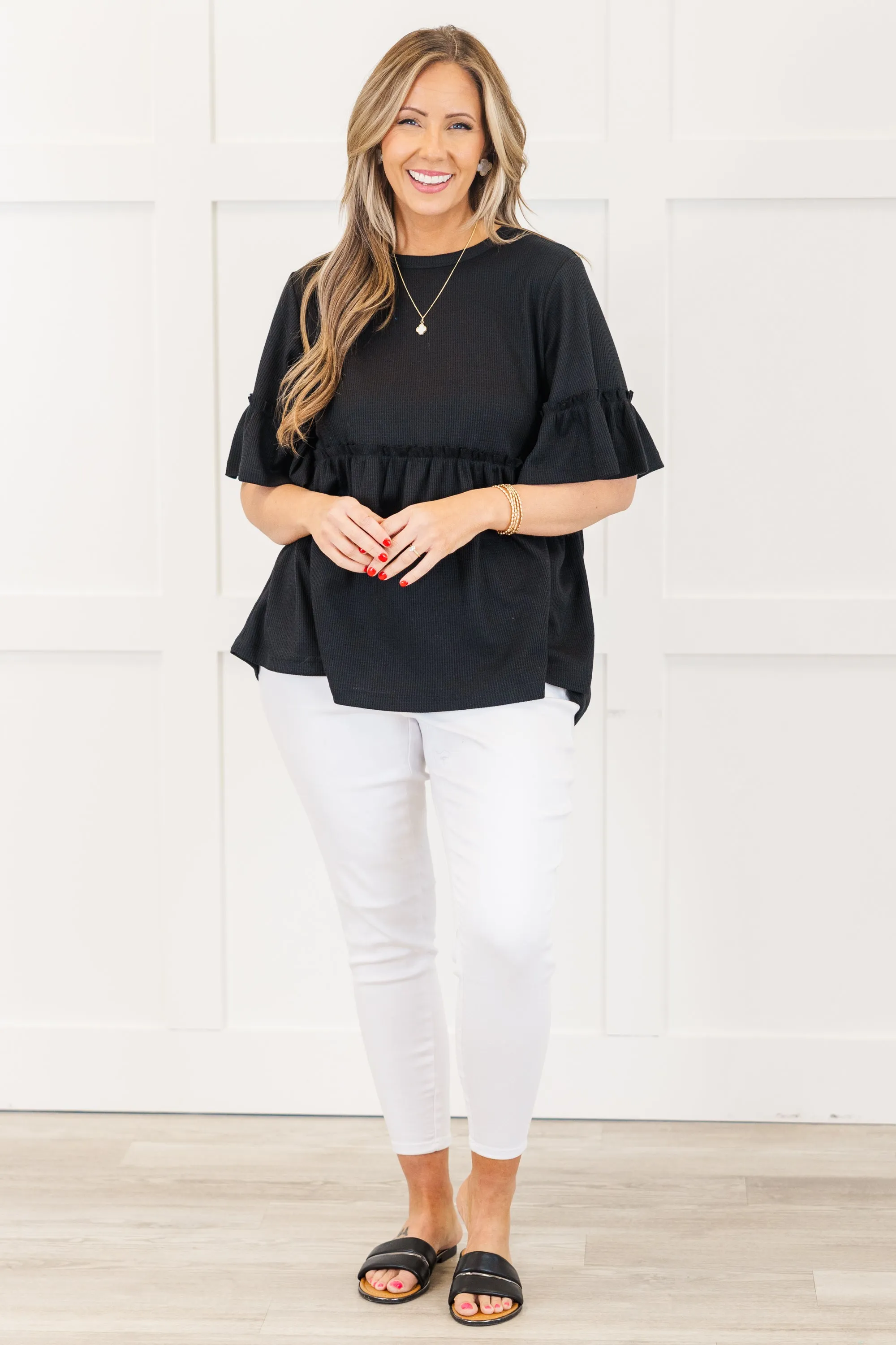 Completely Yours Tunic, Black