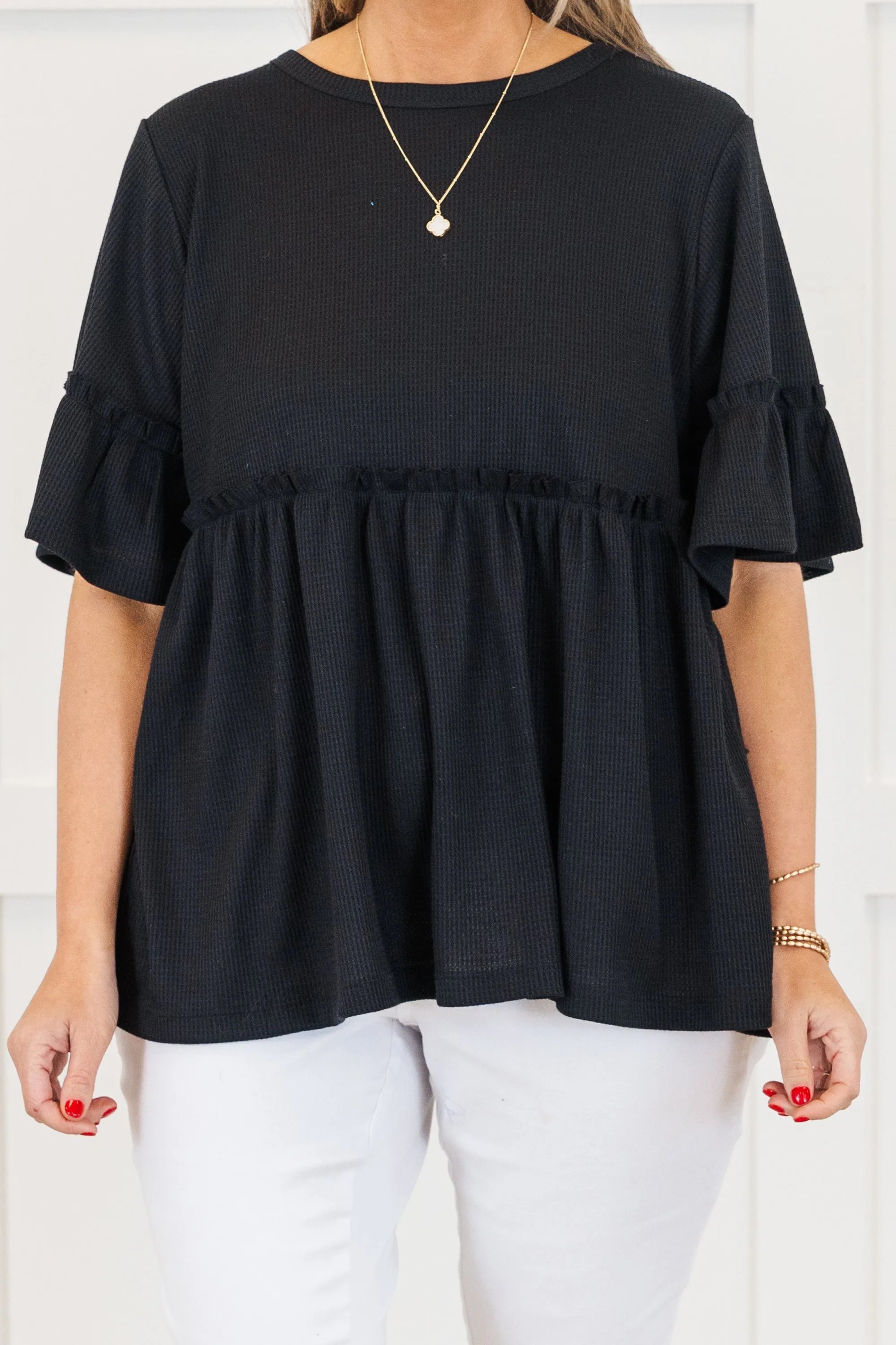 Completely Yours Tunic, Black