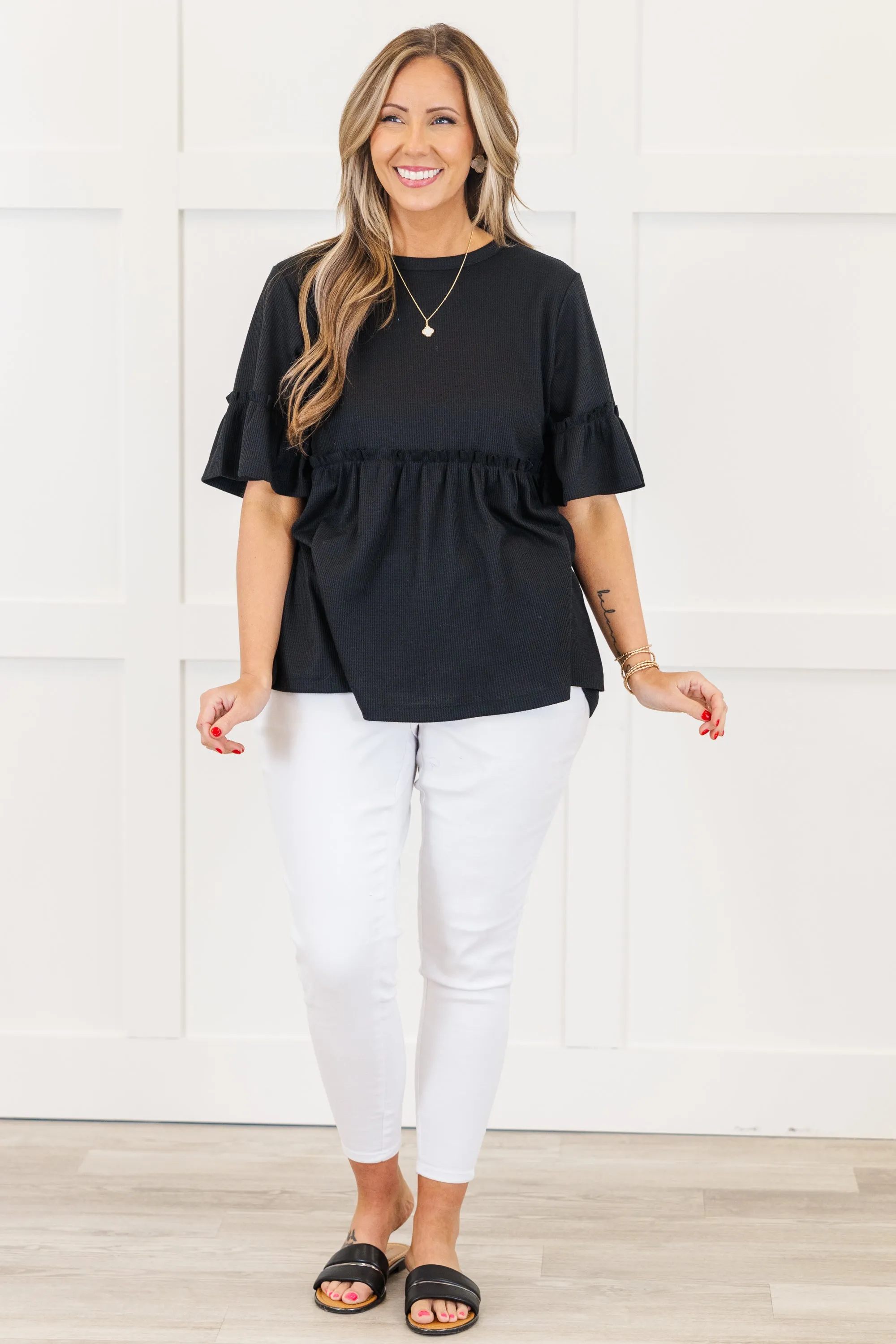 Completely Yours Tunic, Black