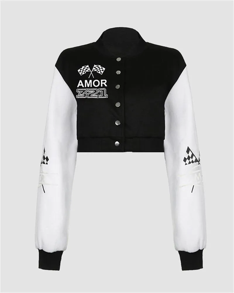Contrast Motorcycle Baseball Jersey