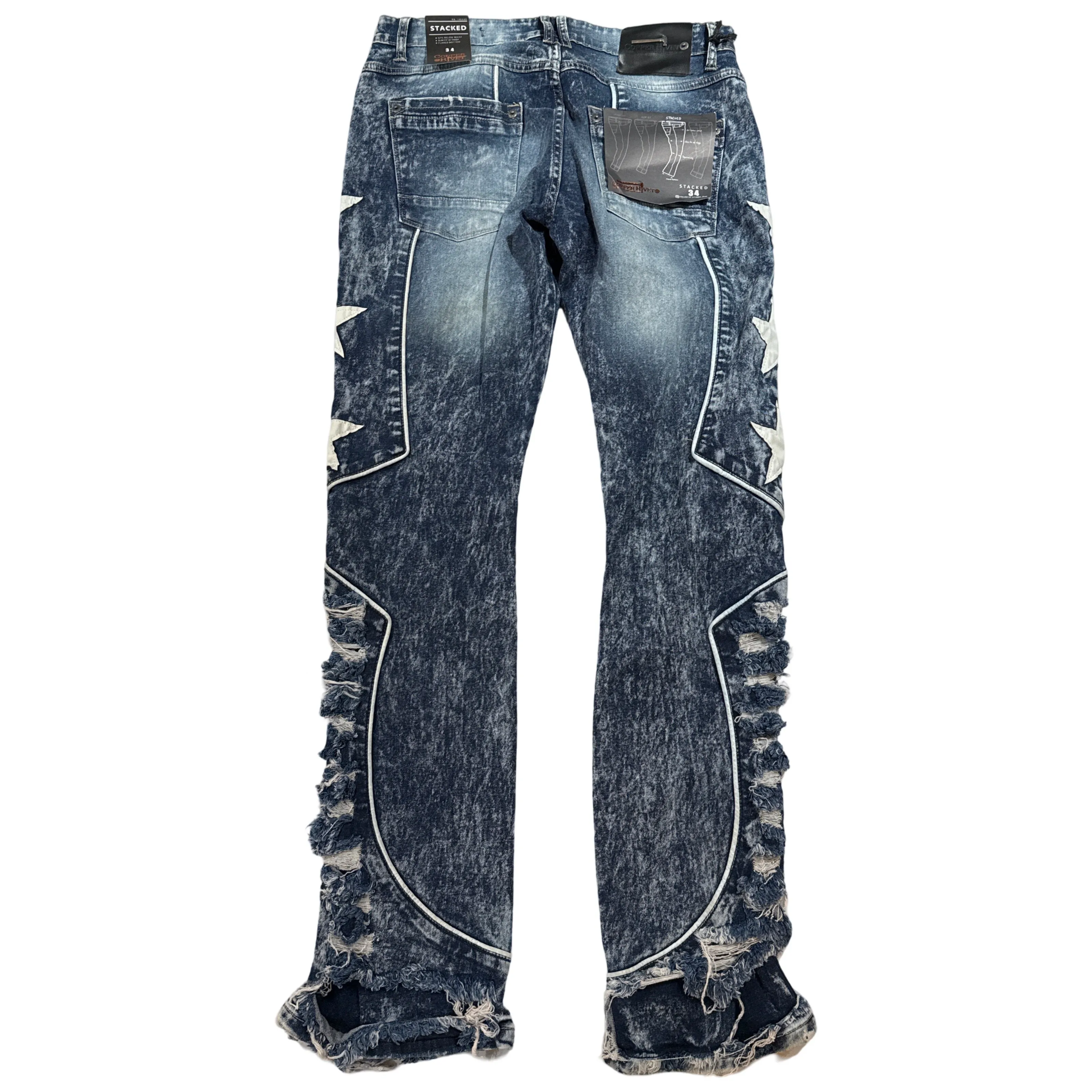 CopperRivet Blue Western Star Jeans