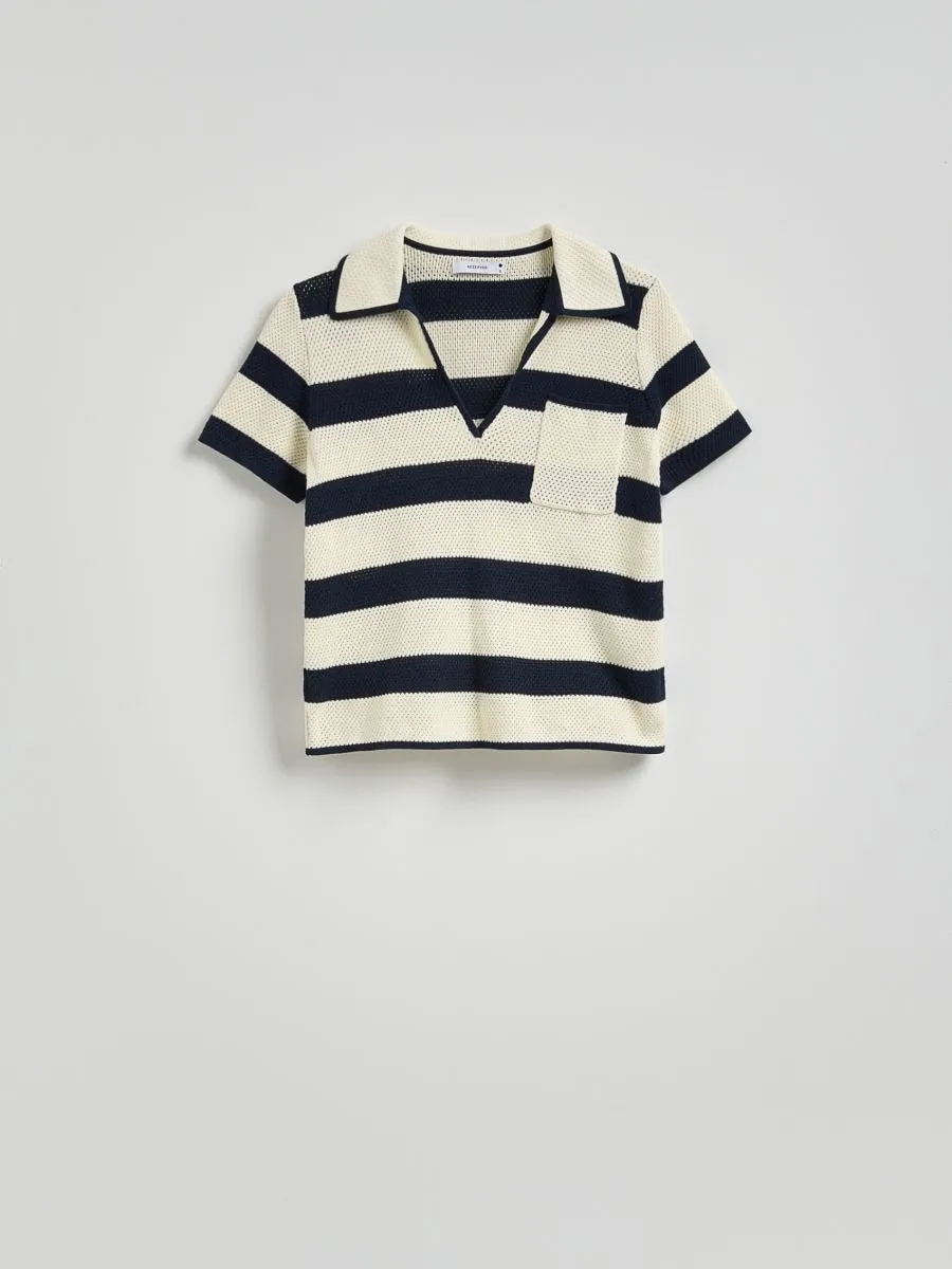 Cotton polo shirt