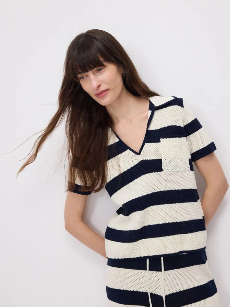 Cotton polo shirt