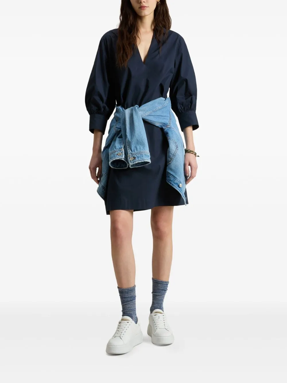 Cotton tunic dress