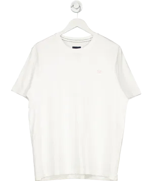 Crew Clothing Company White Round Neck Tee UK XL