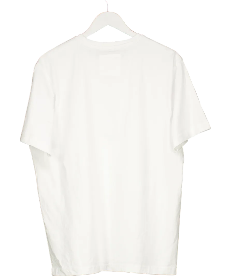 Crew Clothing Company White Round Neck Tee UK XL