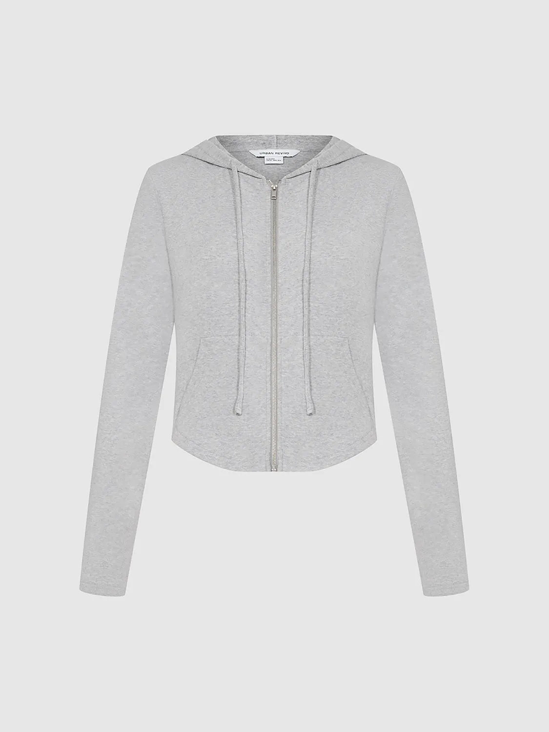 Cropped Hoodie Jackets