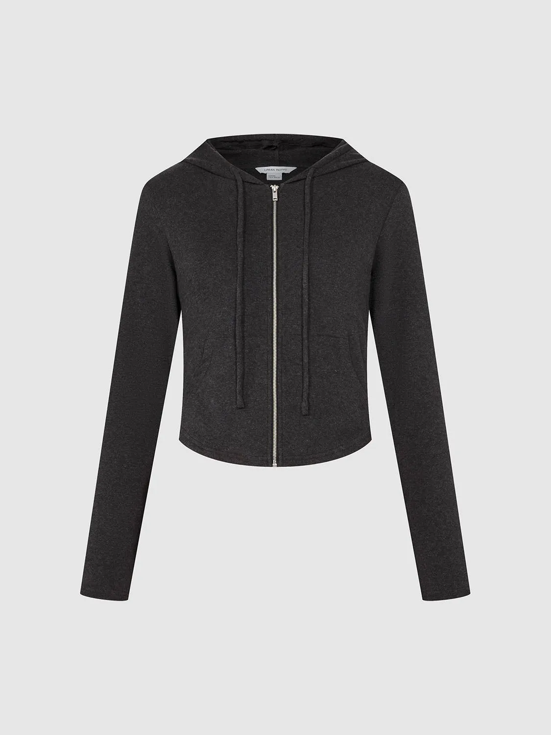 Cropped Hoodie Jackets