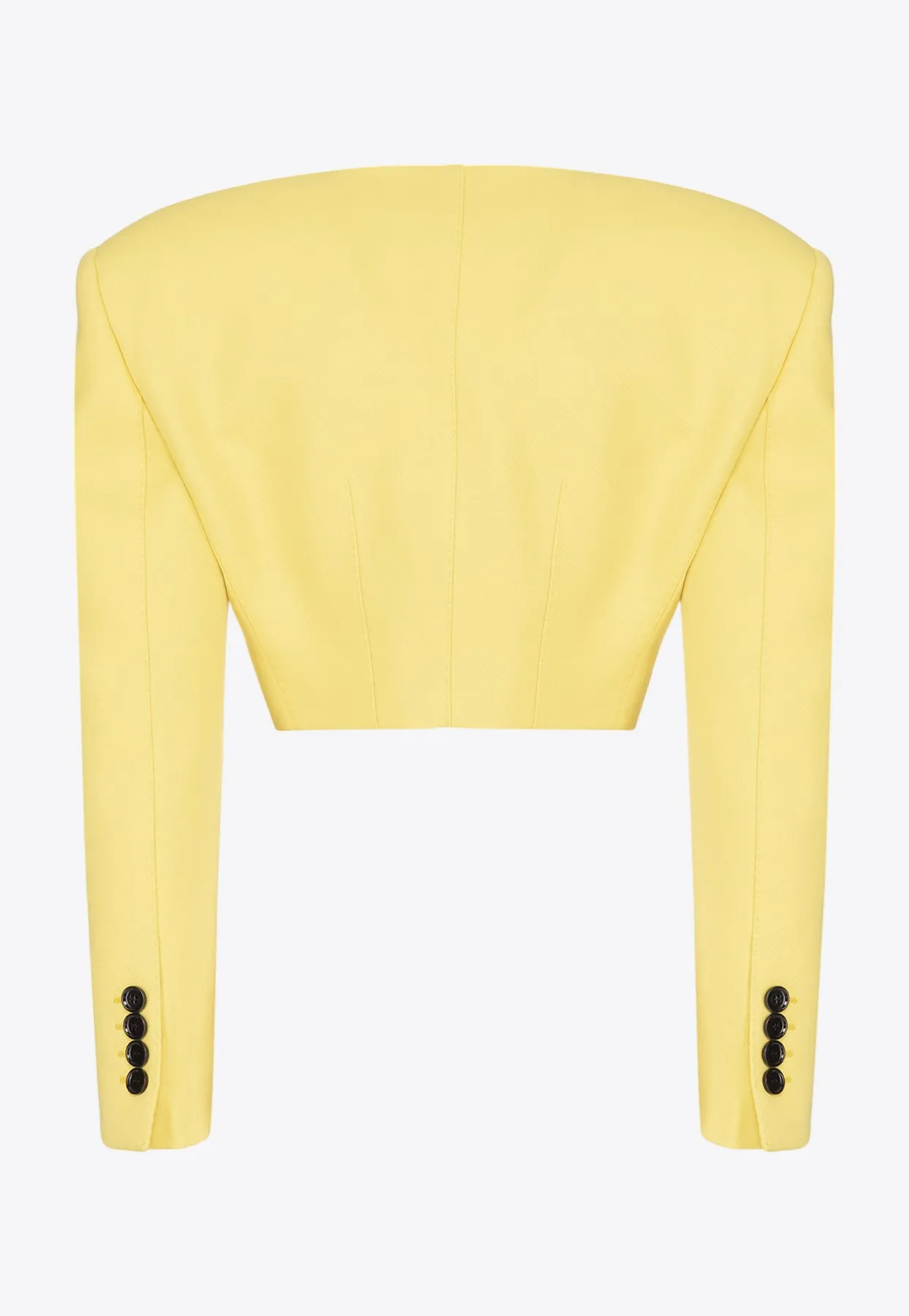 Cropped Wool Jacket
