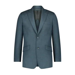 Custom Herringbone Sport Coat - Bottle Green