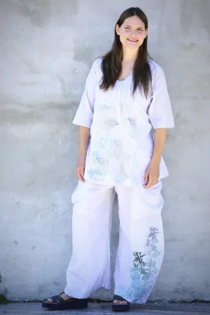 Dawn Clouds Lawn Tunic 2244-Pearl-P