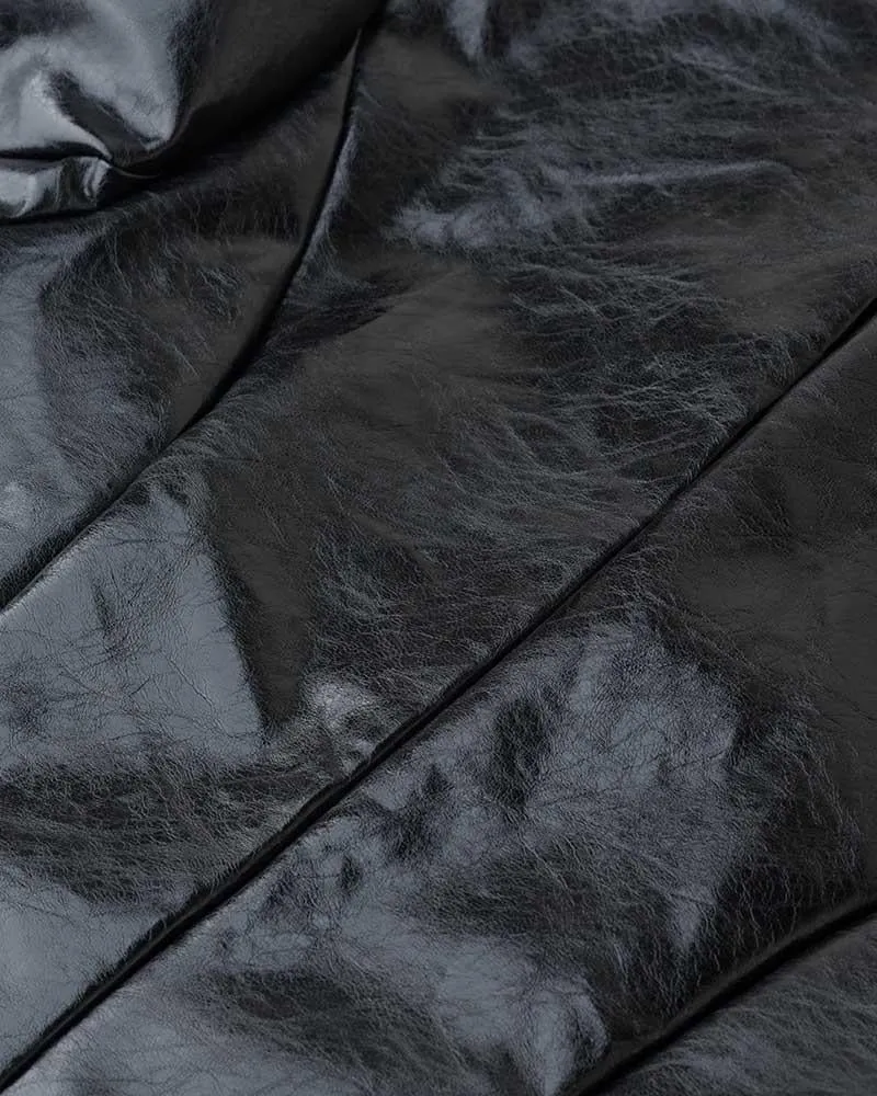 Delauncey Dusk Pleather Sweater
