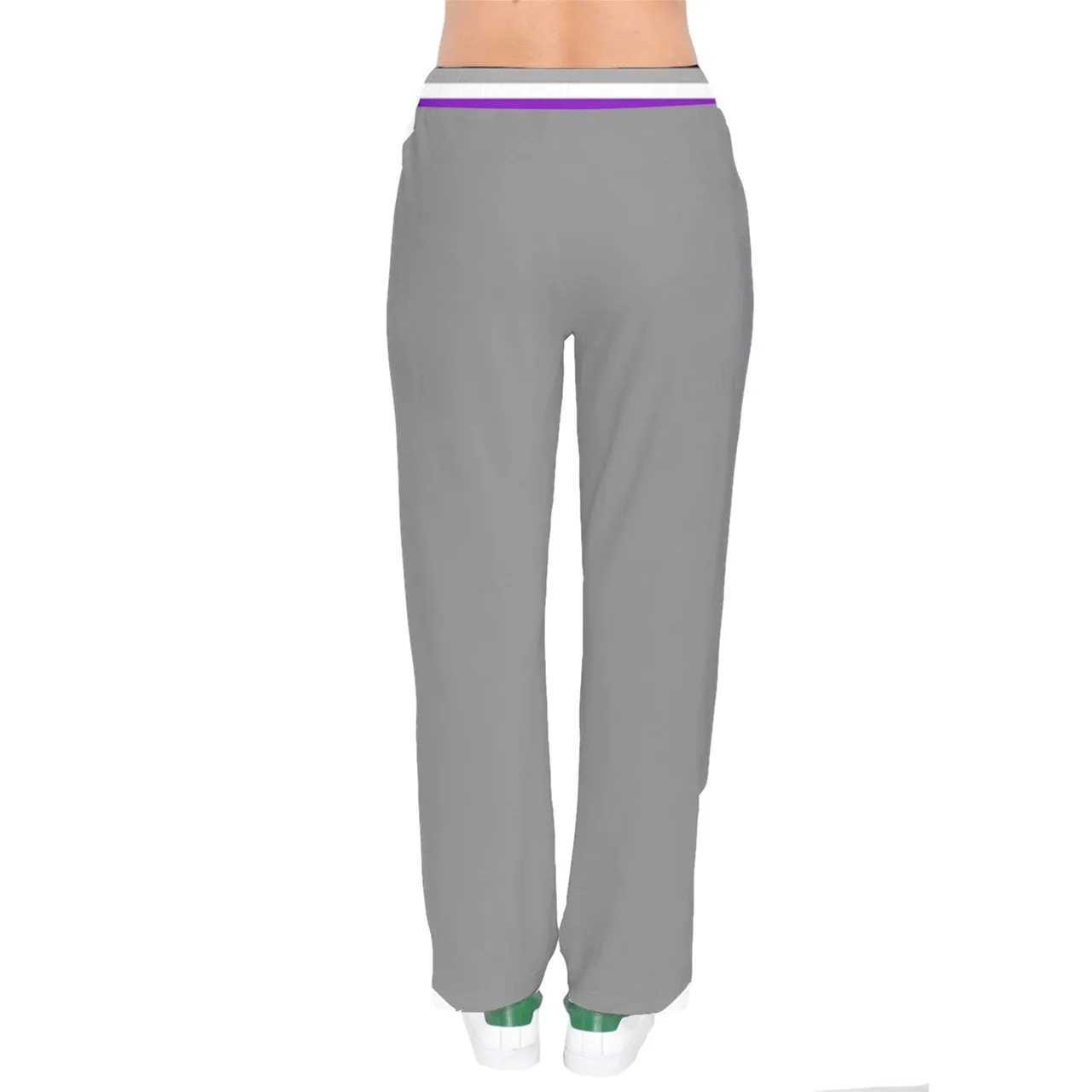 DL Ace Flag Heart Velvet Sweat Pants