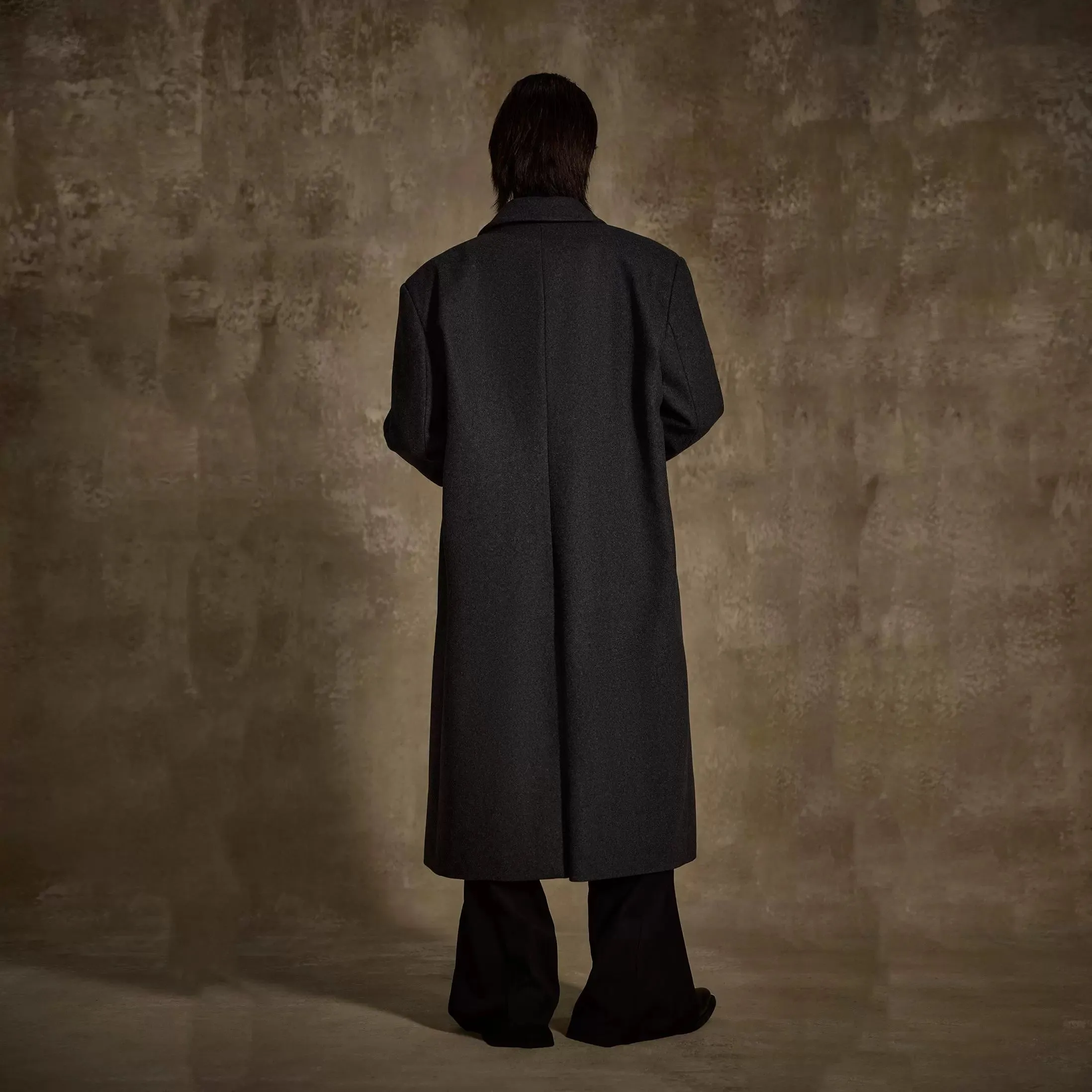 Double-Sided Wool Overcoat