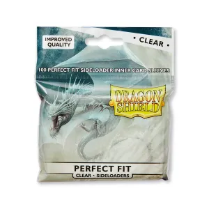 Dragon Shield Clear - Sideloading Perfect Fit Sleeves - Standard Size (100)