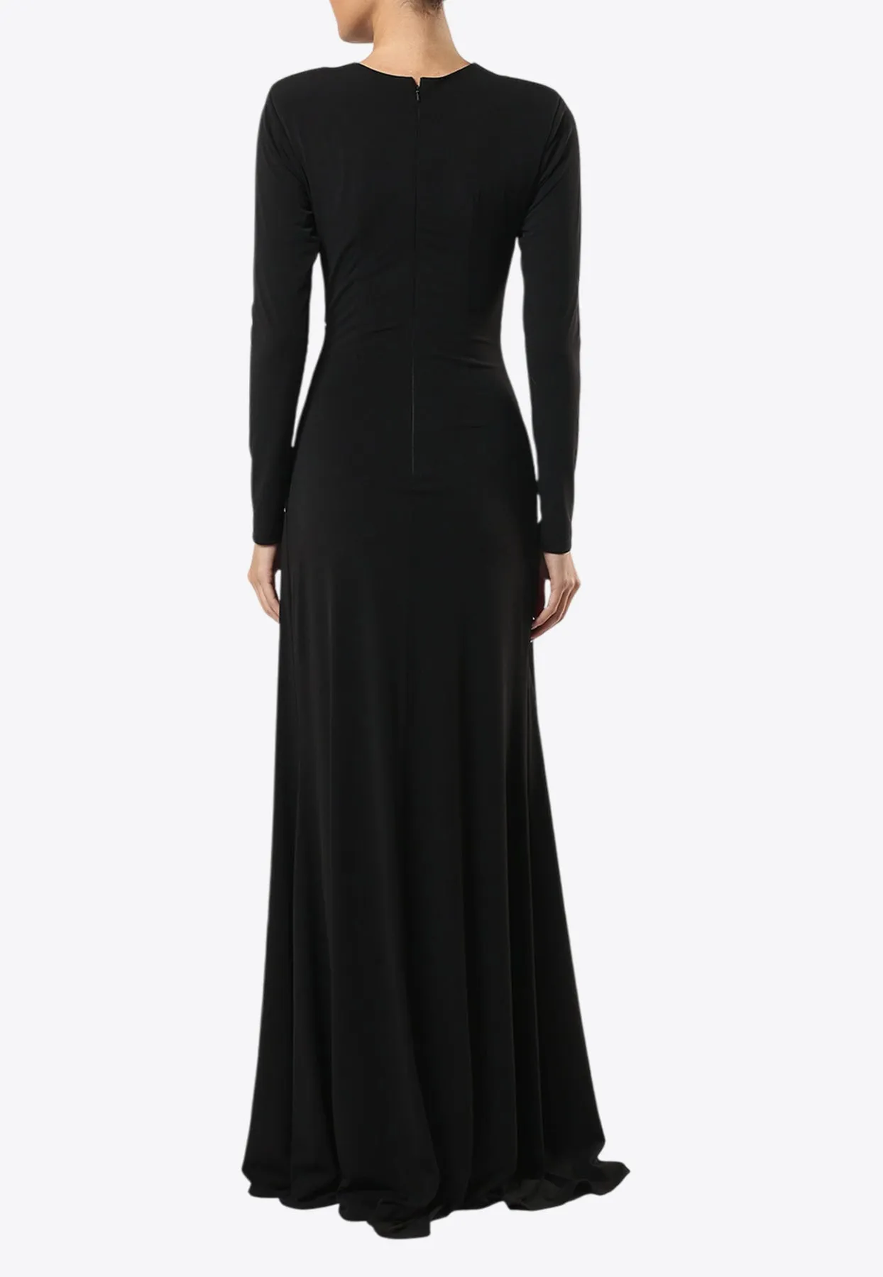 Draped Knotted Gown