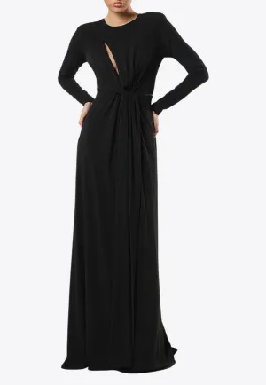 Draped Knotted Gown