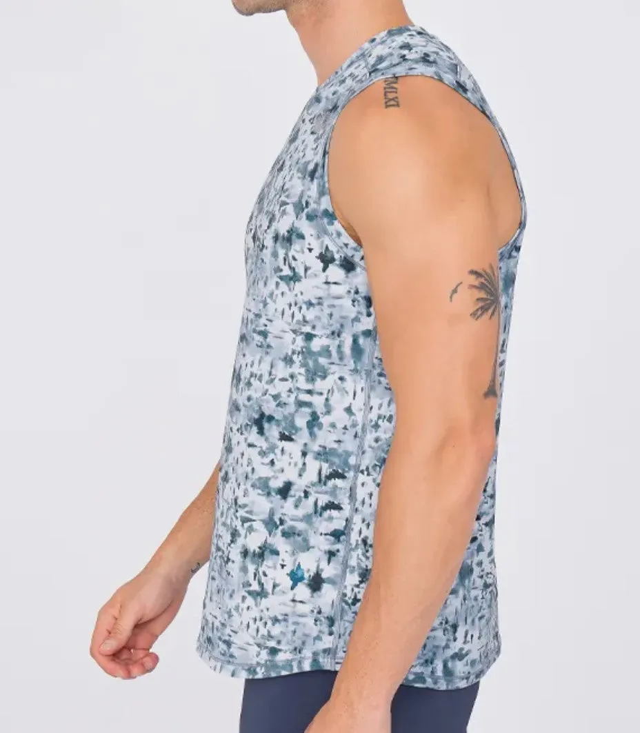 easyoga Bertii Men's Just Now Vest - FK3 Wash Drawing