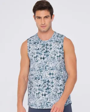 easyoga Bertii Men's Just Now Vest - FK3 Wash Drawing