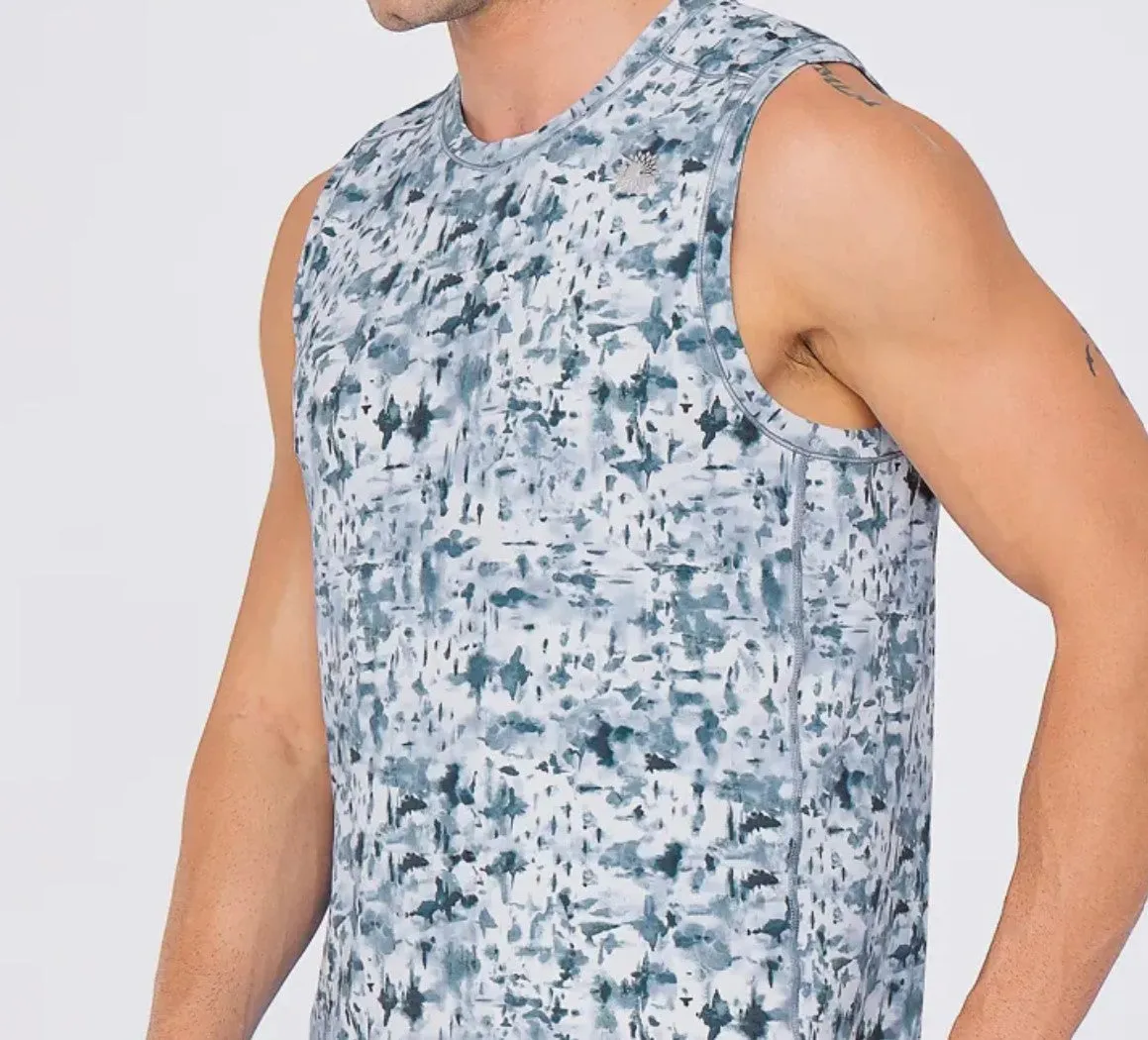 easyoga Bertii Men's Just Now Vest - FK3 Wash Drawing