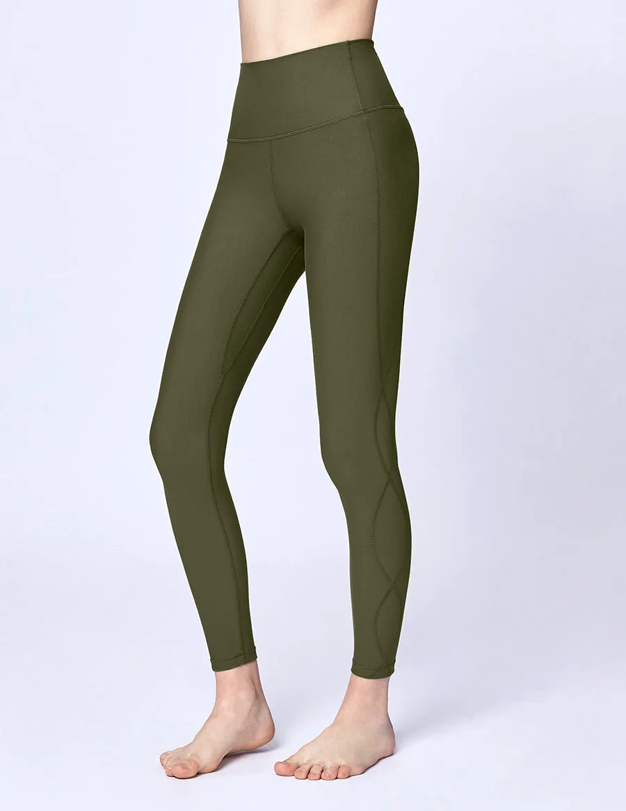 easyoga LA-VEDA Ethereal Wavy Core  Tight - G30 Moss Green