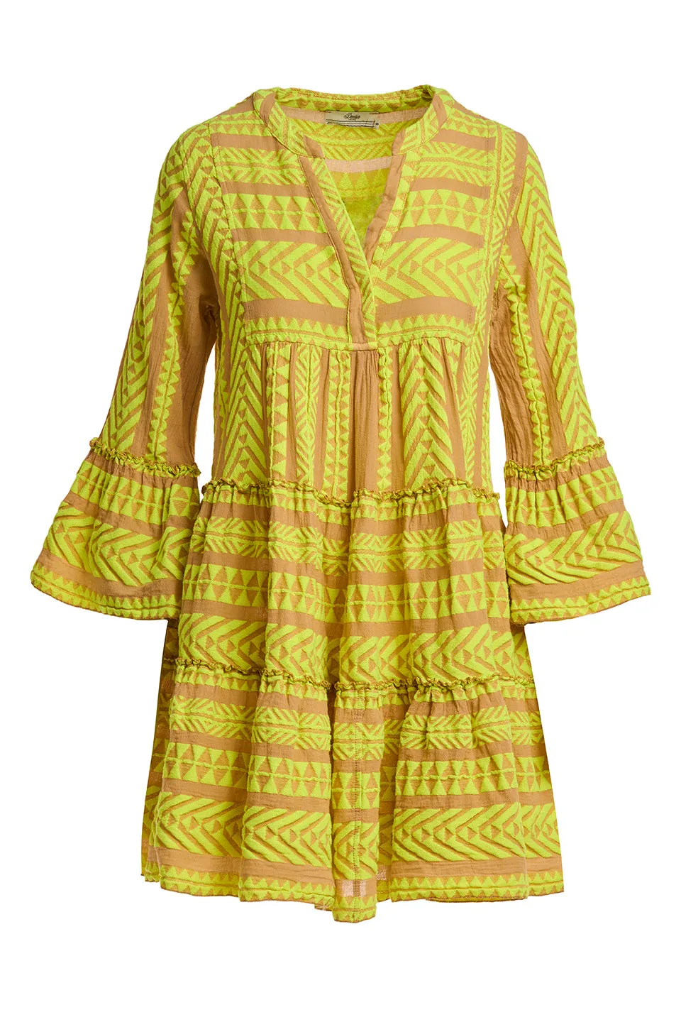 ELLA SHORT - N.LIME/BEIGE