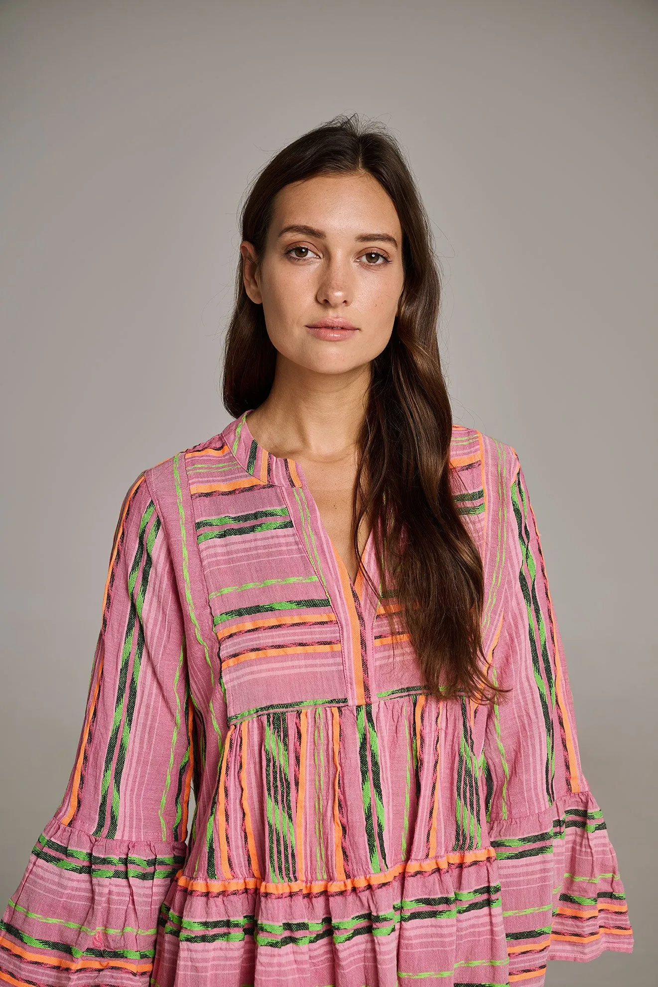 ELLA SHORT - PINK/ORANGE