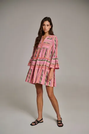 ELLA SHORT - PINK/ORANGE