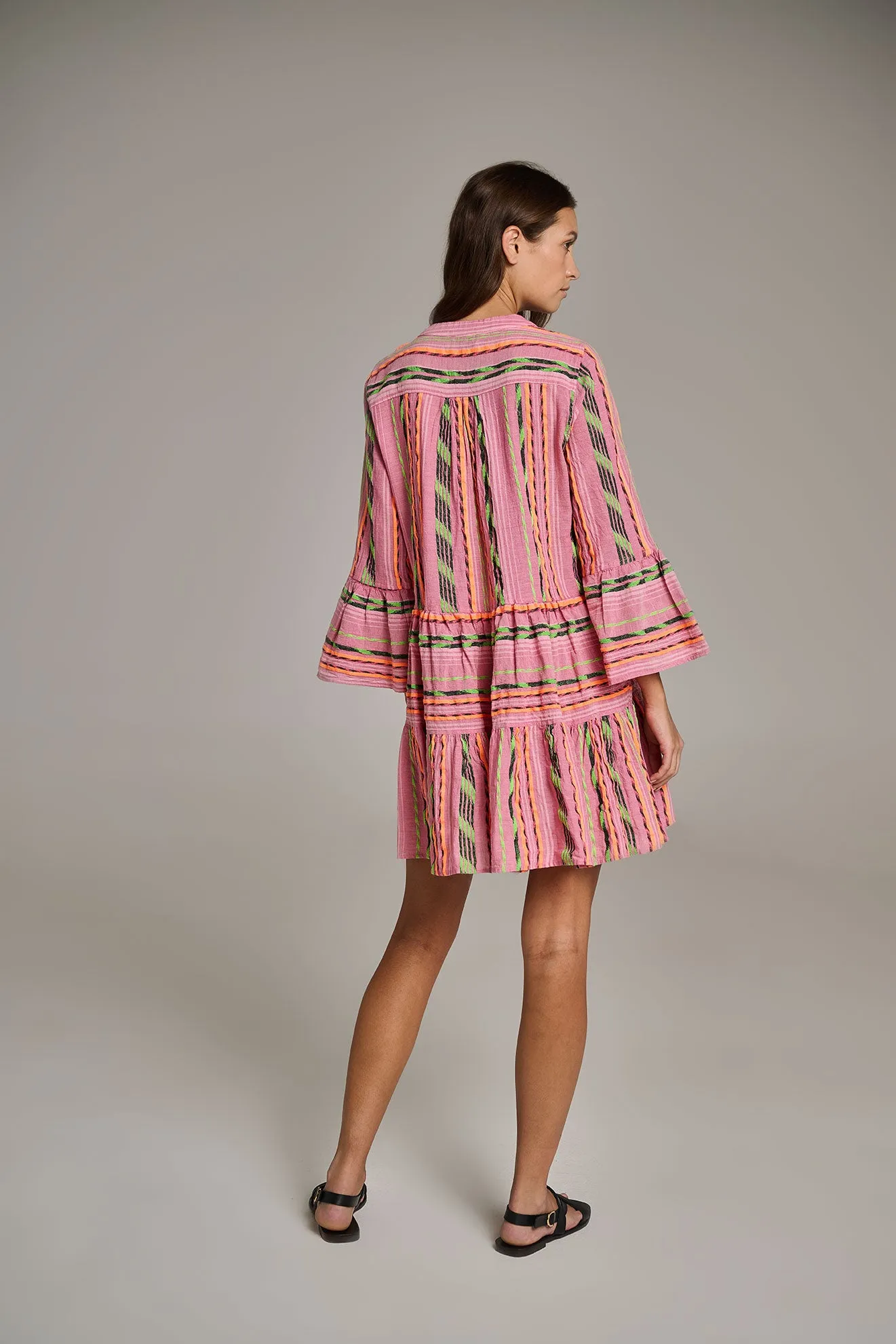 ELLA SHORT - PINK/ORANGE