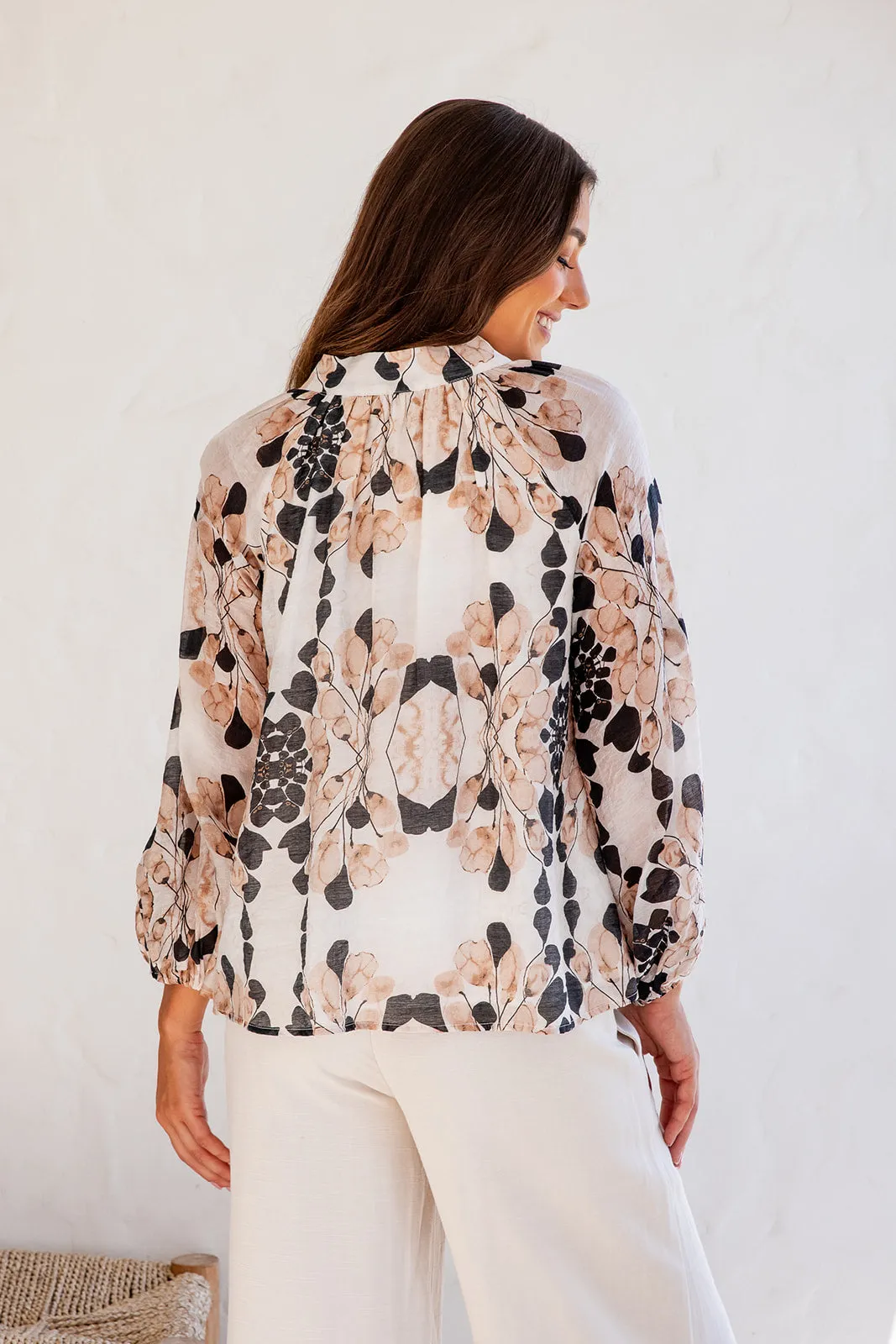 Eloise Button Up - Caramel