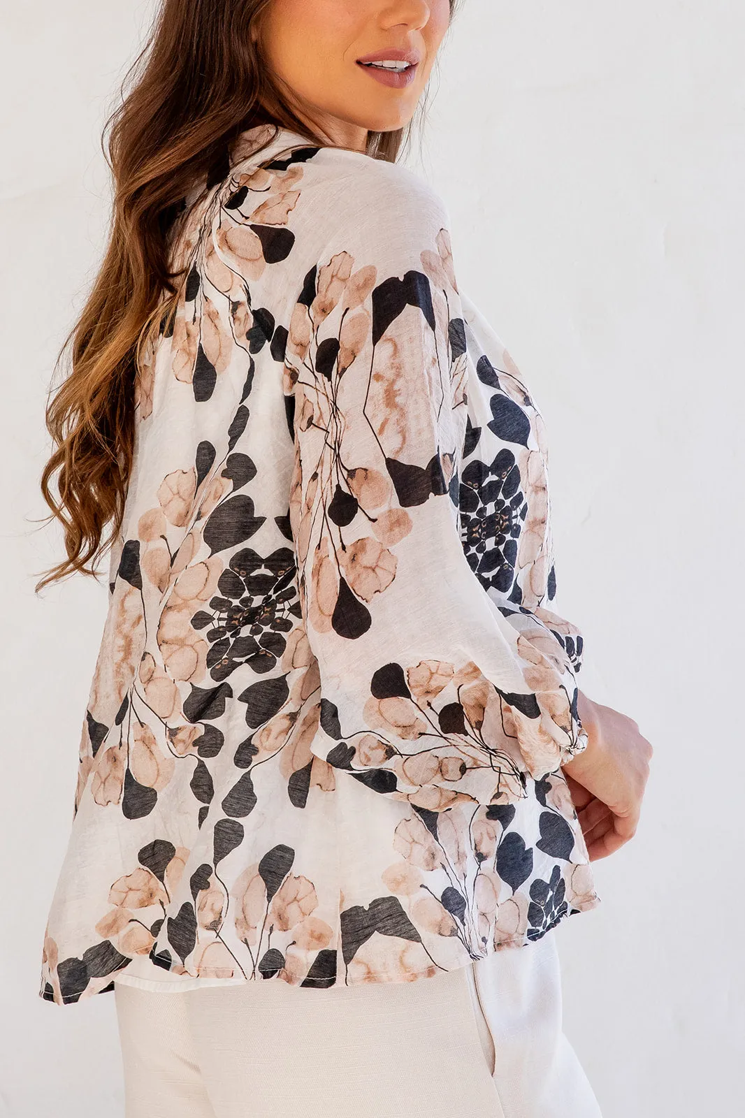 Eloise Button Up - Caramel