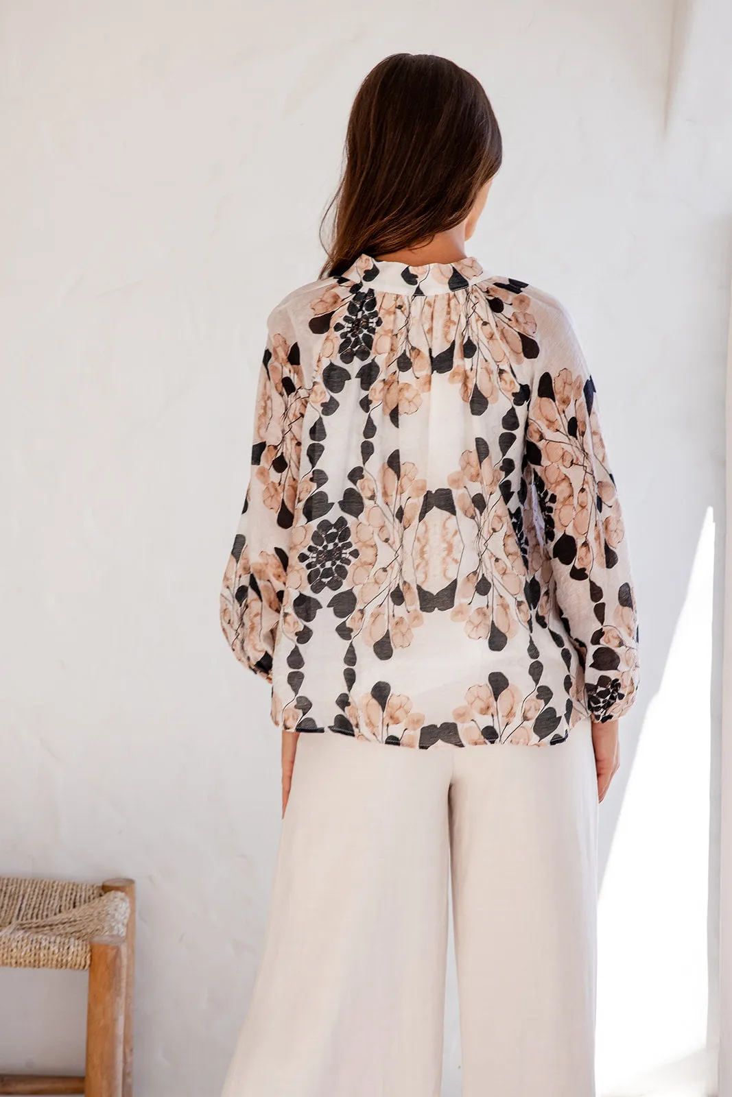 Eloise Button Up - Caramel