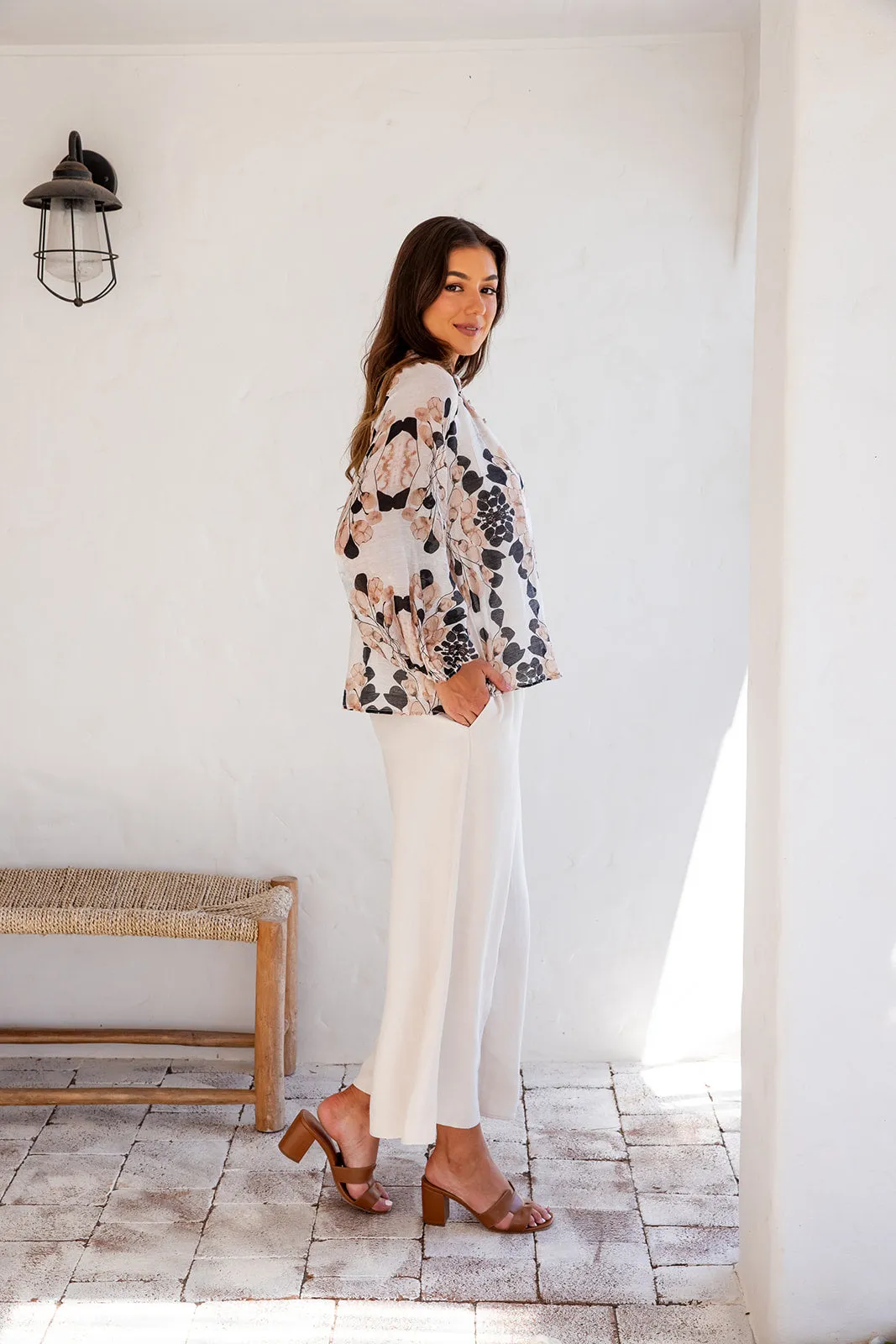 Eloise Button Up - Caramel