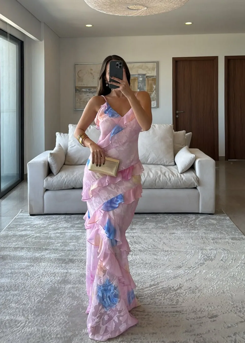Evangeline Dress - Pink Fairy