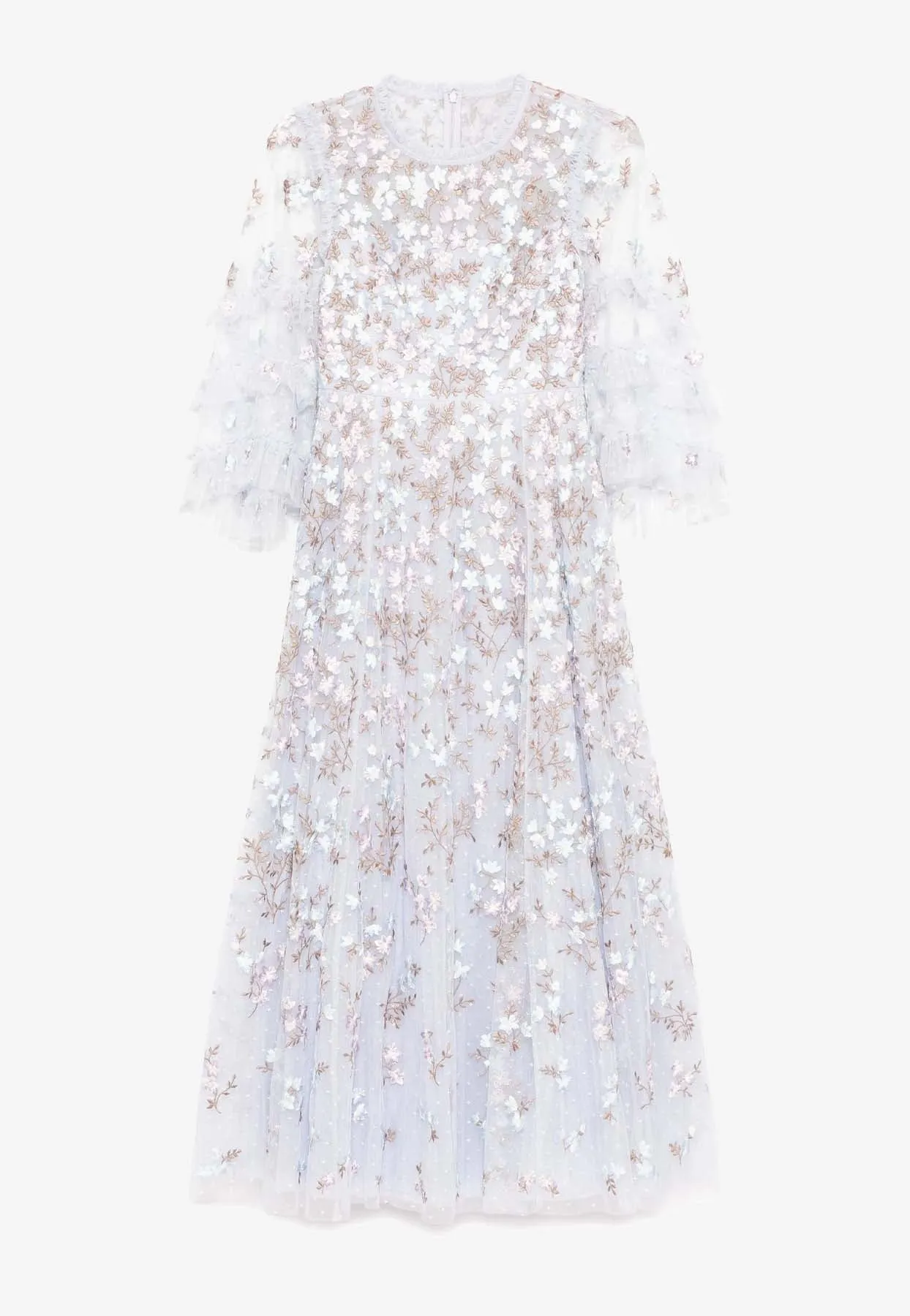 Everett Bloom Floral Embroidered Maxi Dress