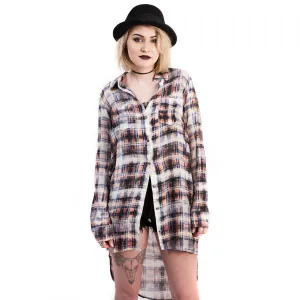 Evil Twin Faded Glory Longline Shirt Dress