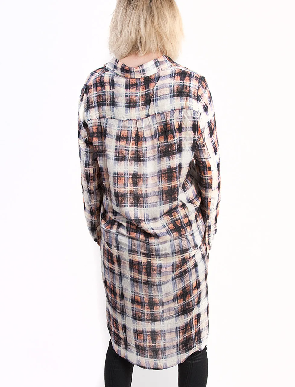 Evil Twin Faded Glory Longline Shirt Dress
