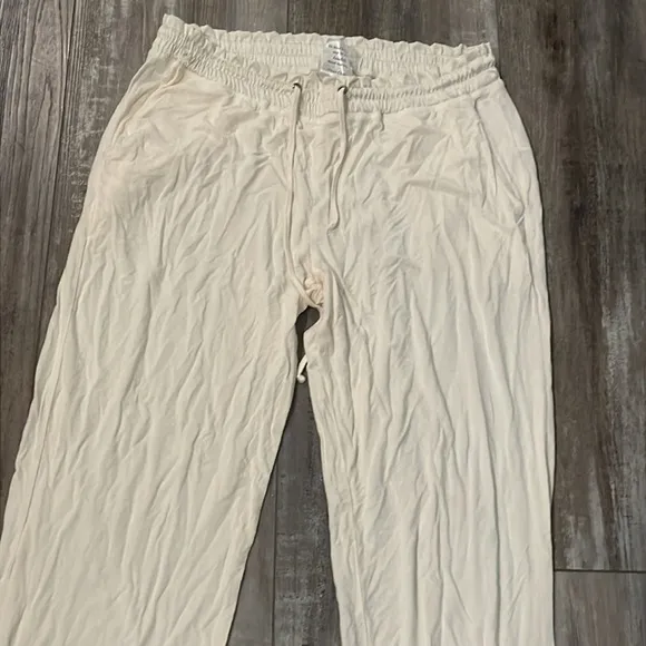 Faceplant Dreams Bamboo Pajama Pants - Ivory