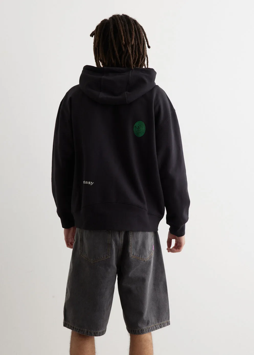 Featuring Logo Zip Thru Hooded Sweatshirt