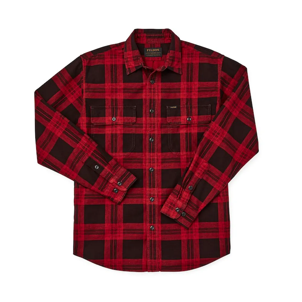 Field Flannel Shirt | Red Bark Plaid