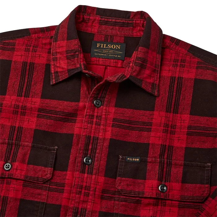 Field Flannel Shirt | Red Bark Plaid