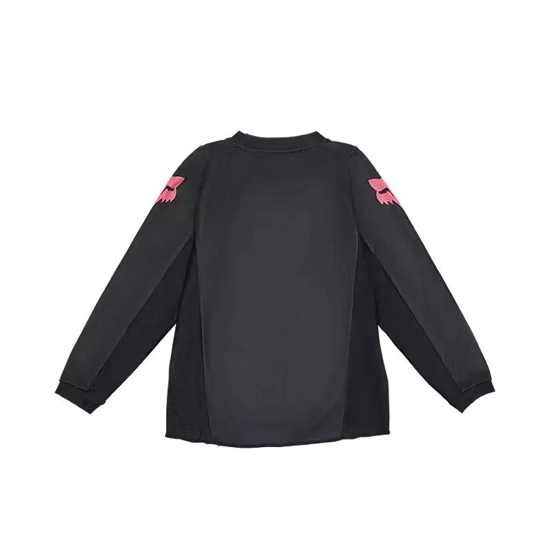 Fox Kids Girls Blackout Jersey [Black/Black]