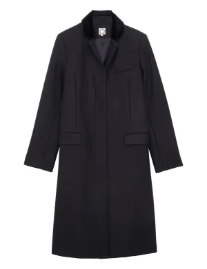 Franck blue night coat