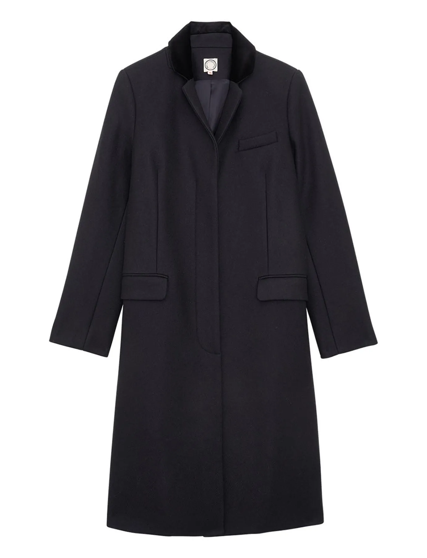 Franck blue night coat
