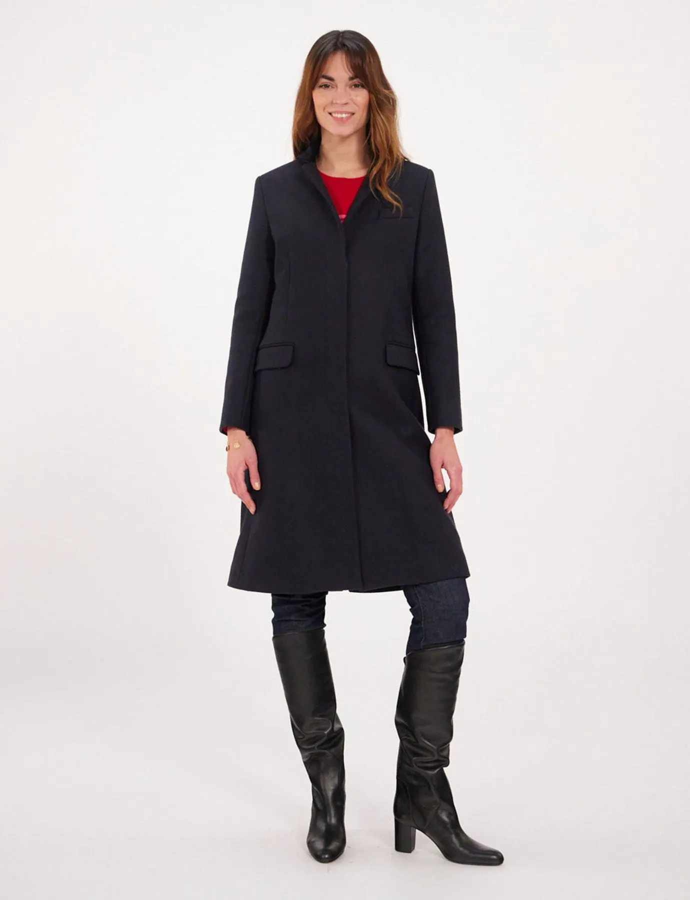Franck blue night coat