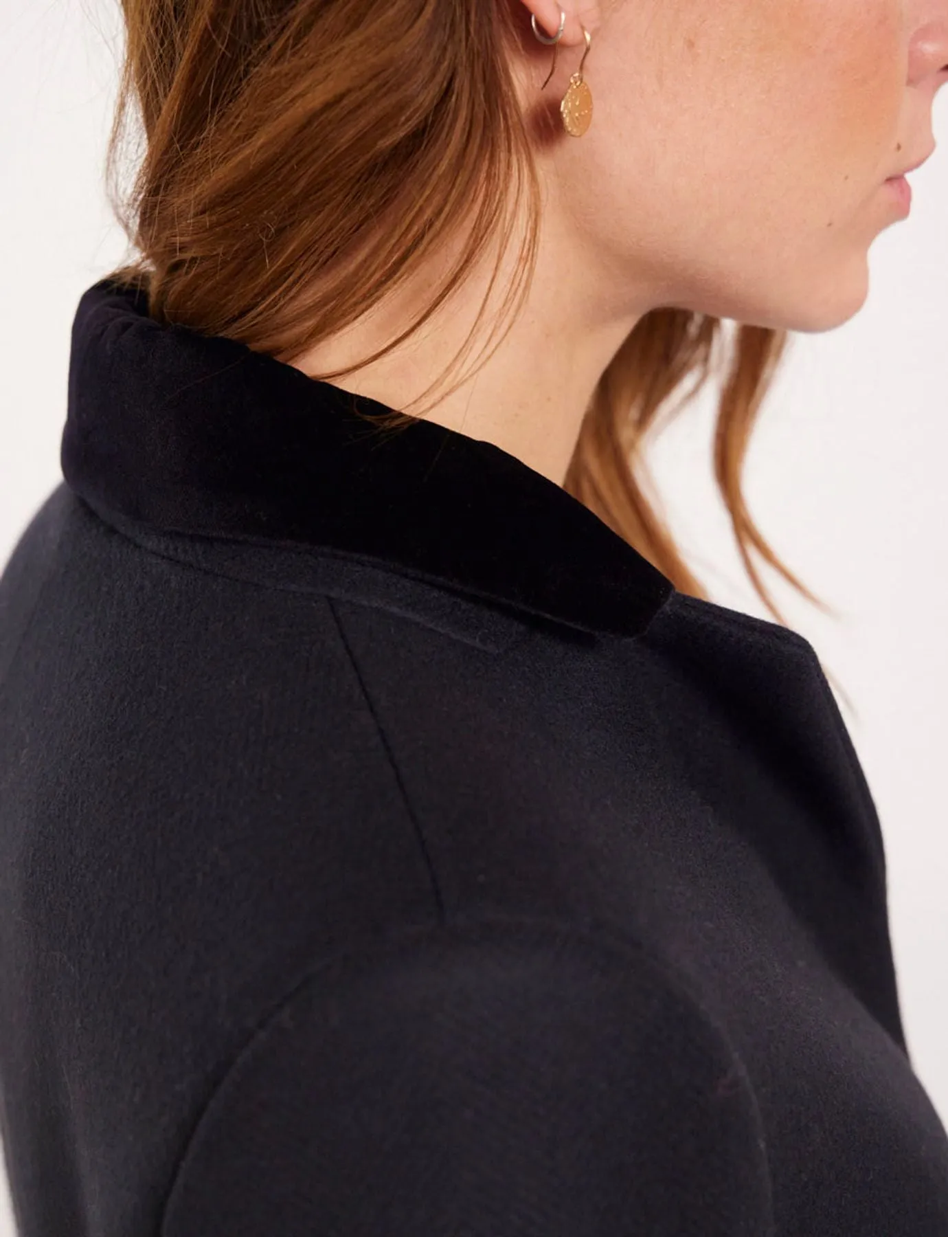 Franck blue night coat