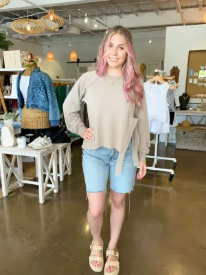 Front Slit Top